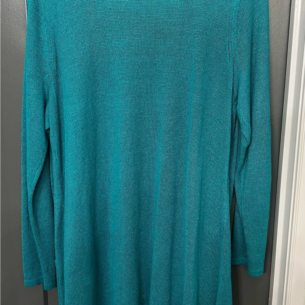 J. Jill Teal Women's Cardigan - Picture 4 of 4